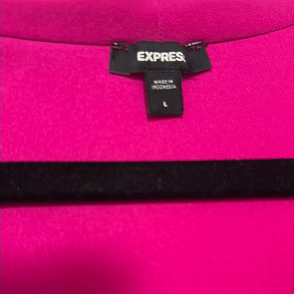 Express Pink Backless Top - Picture 3 of 4
